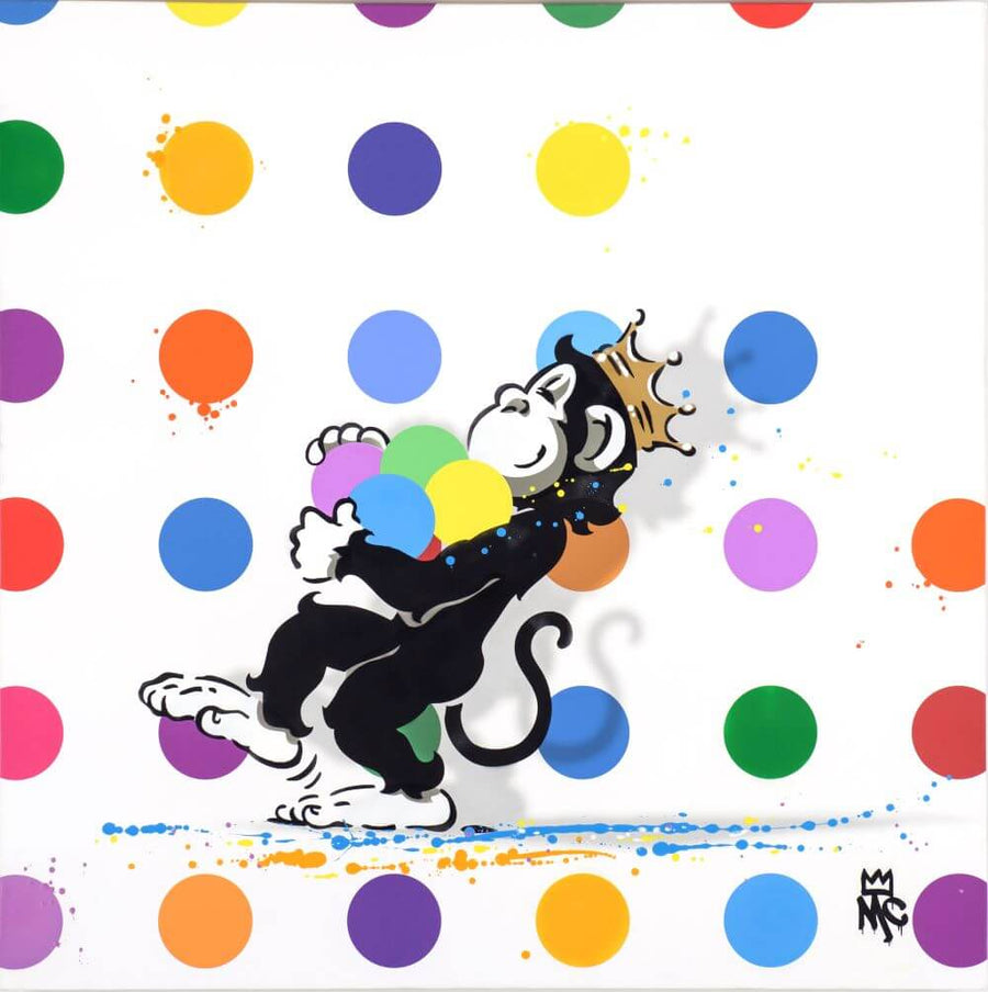 ChimplyCrazy (Tribute to Damien Hirst)