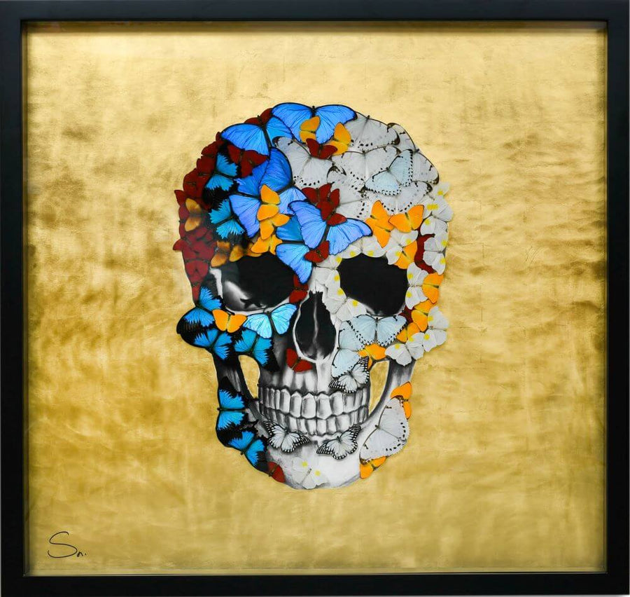 Golden Front Skull