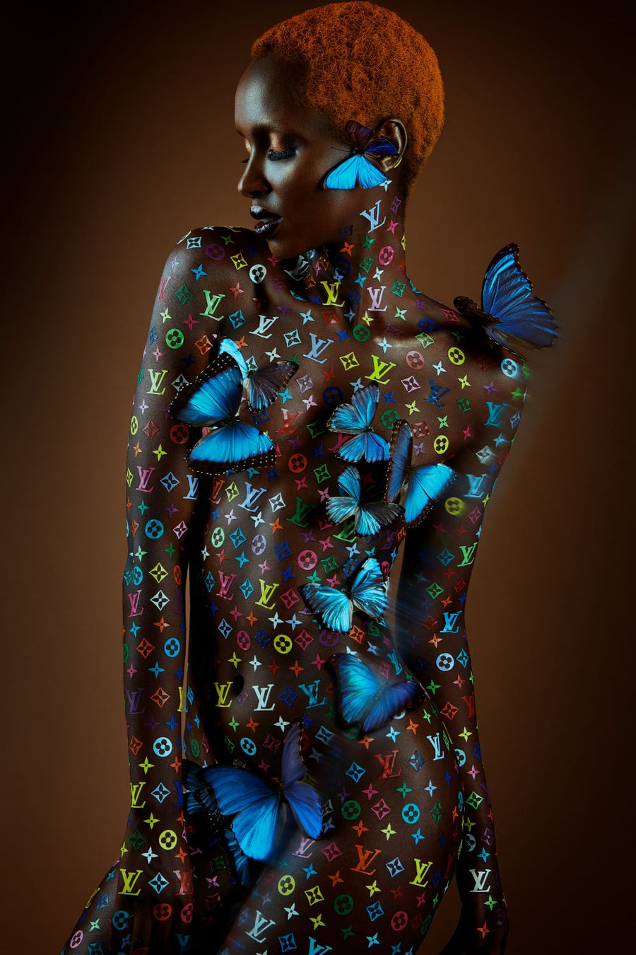 Veil of luxury butterflies