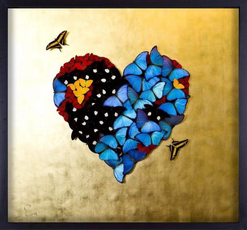 Golden Heart - Blue