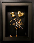 I Love Coffee - Gold
