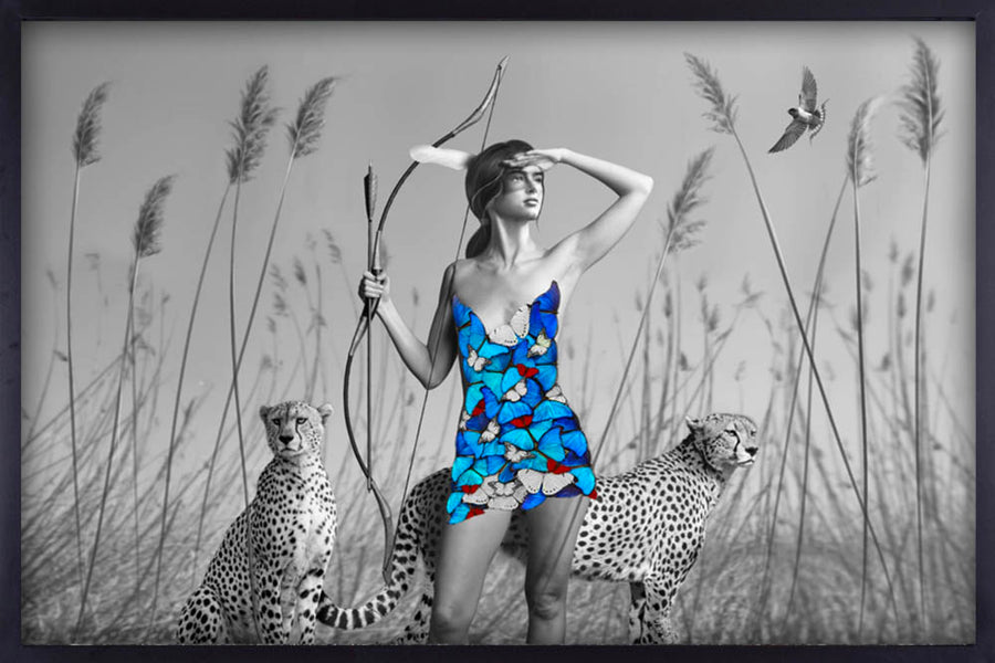 The Hunter and the Two Cheetah