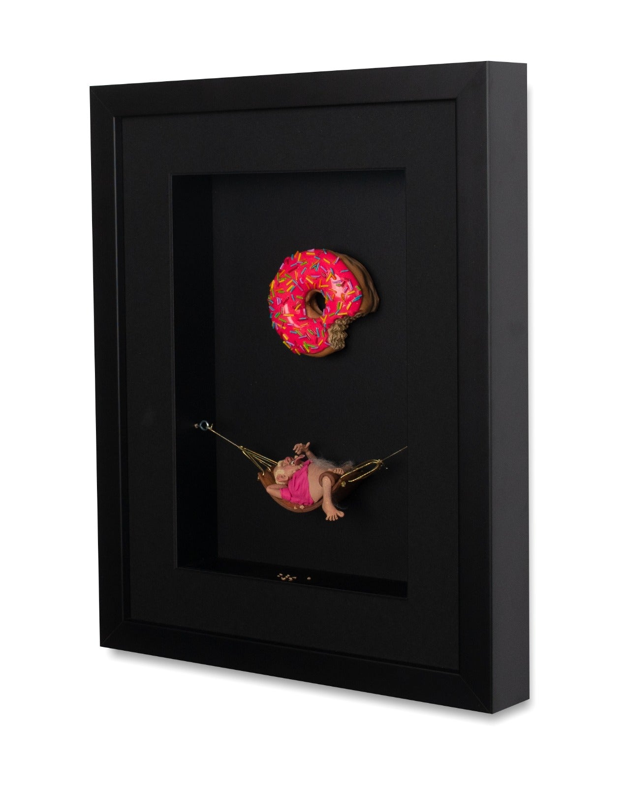 I Donut Care Pink - Black