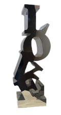Hashtag Love 50 - Metal Sculpture