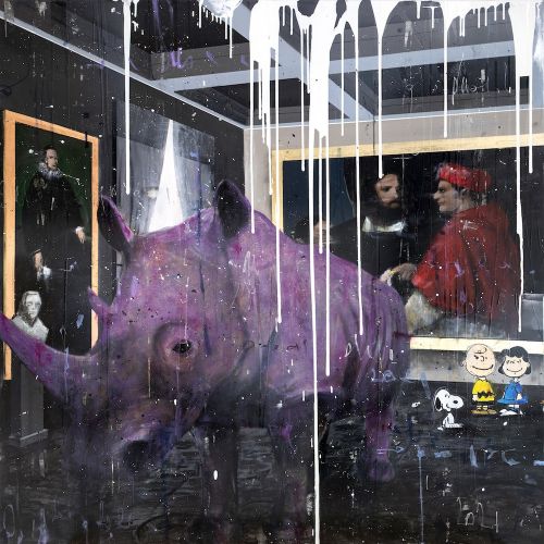 Big Violet Rhino