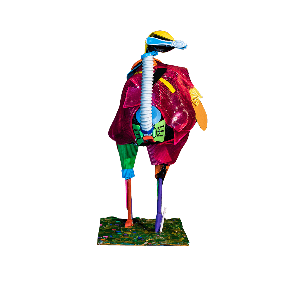Plastic Ostrich