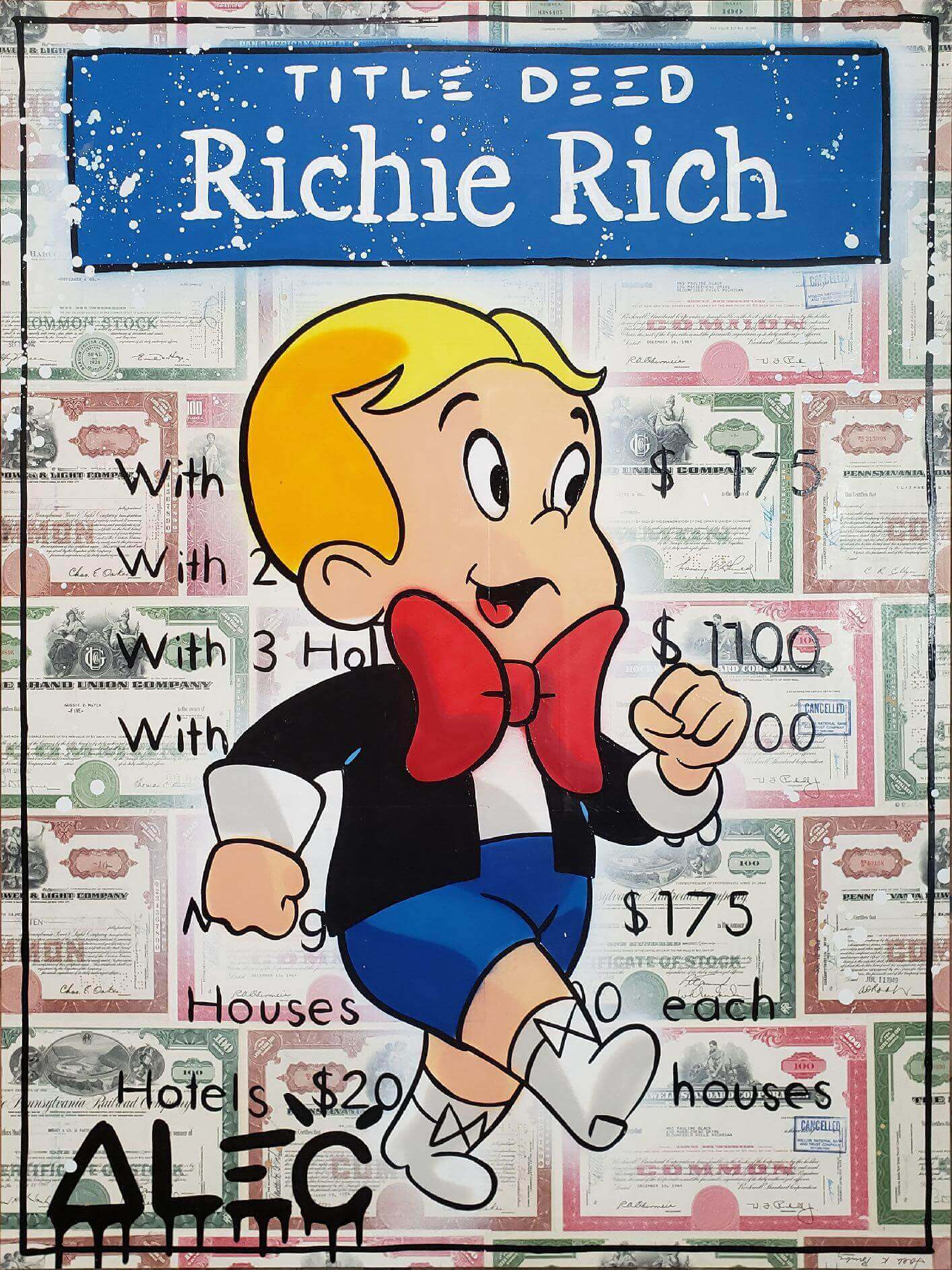 Richie Walking Richie Rich Title Deed