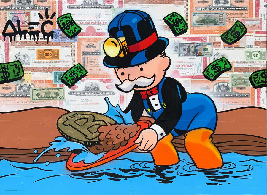 Monopoly Miner Panning for Bitcoin