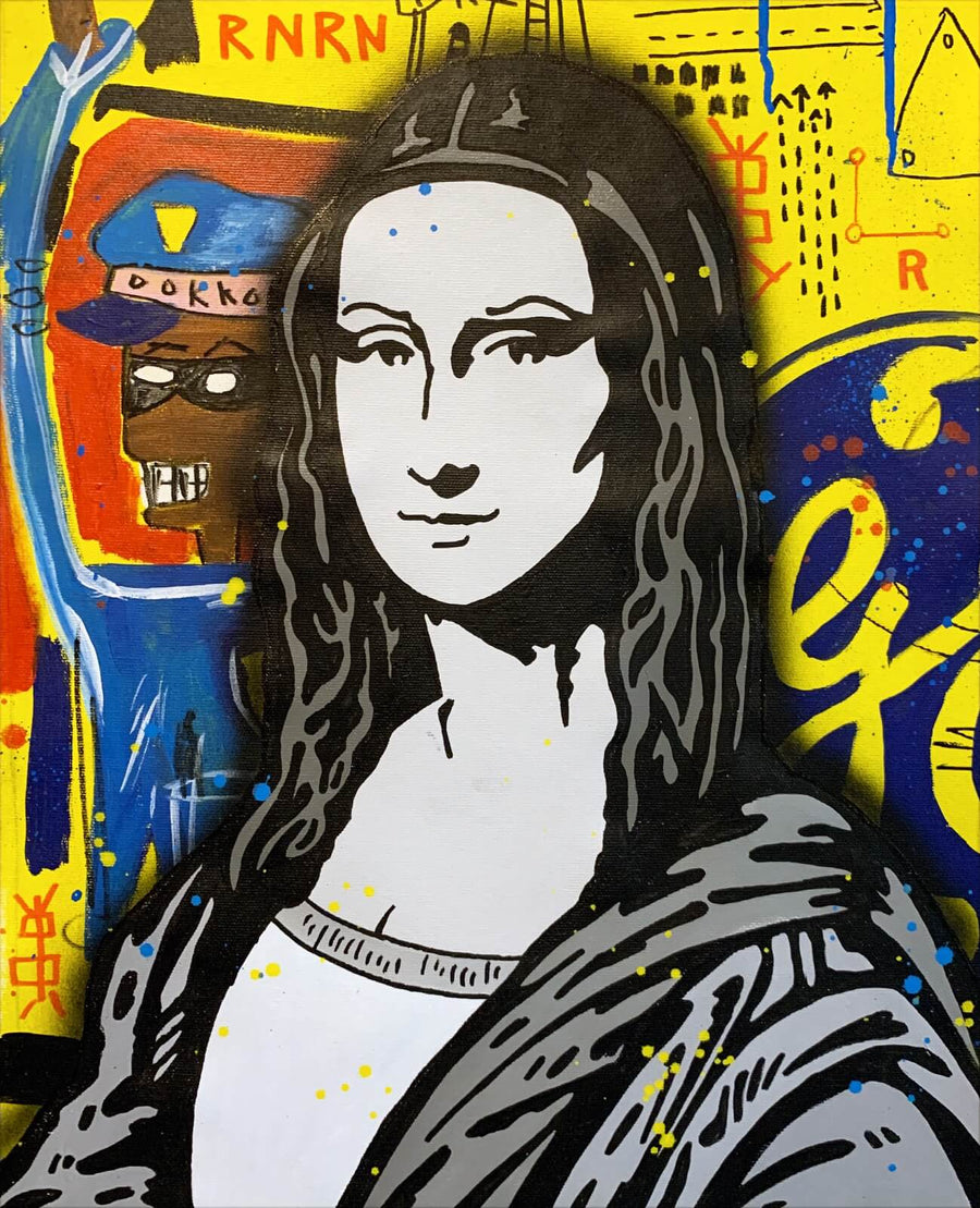 Mona Basquiat (Yellow)