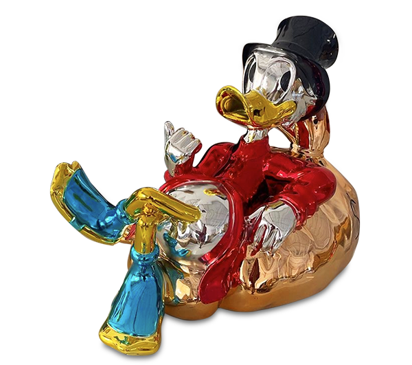 Scrooge on $ Bag