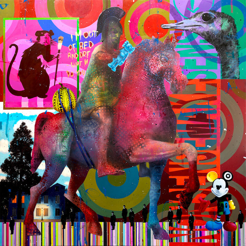Riding in the Middle of Art