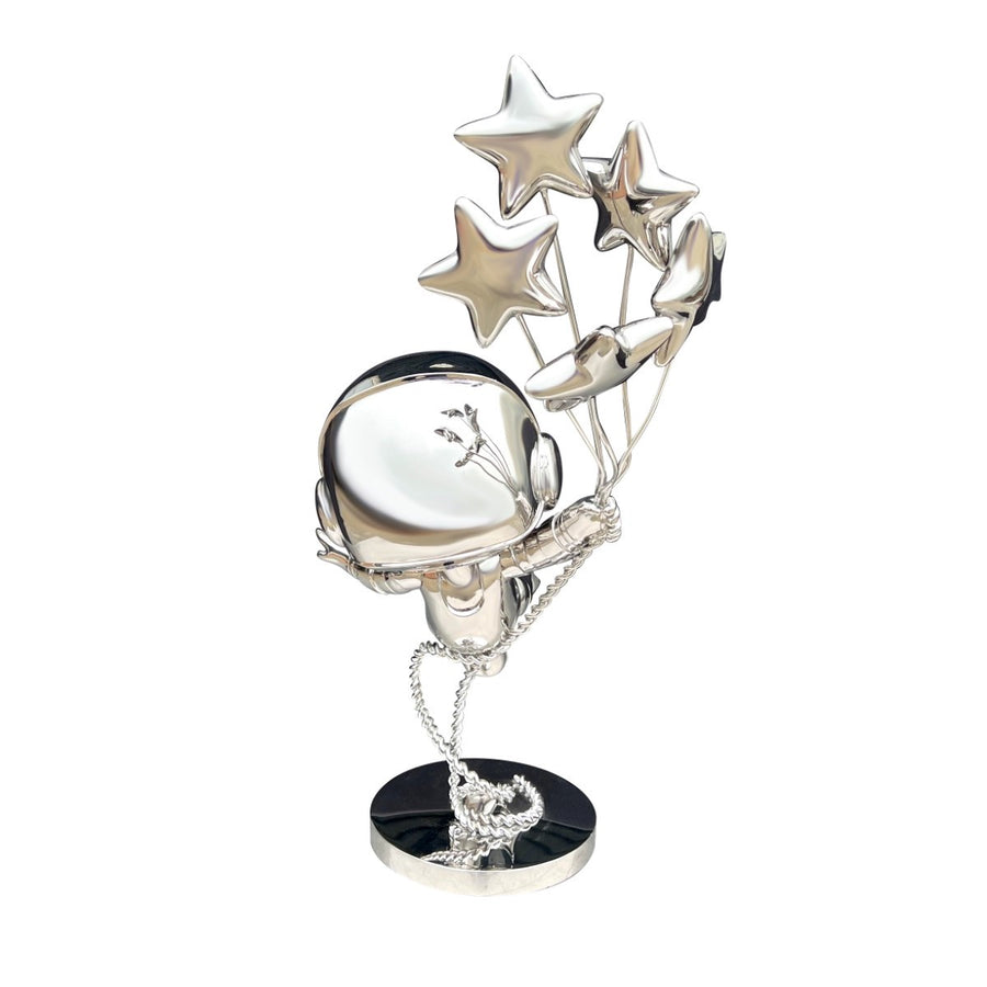 Astronaut Flying Star Ballons