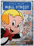 Richie Leaning in and Waving Wall Street
