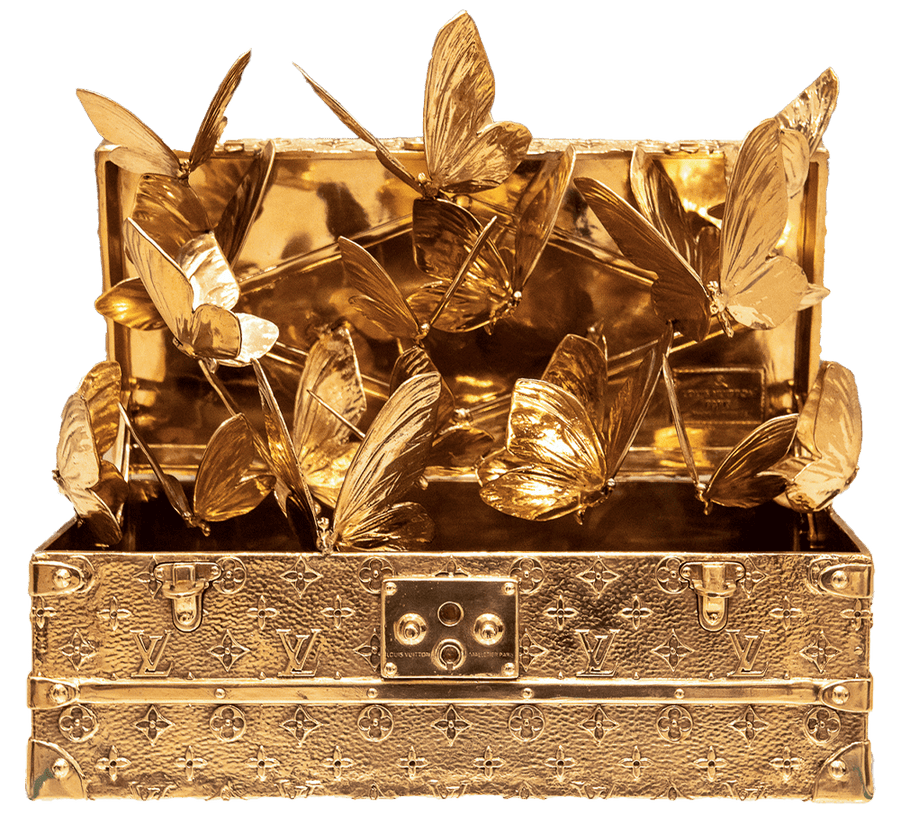 Louis Vuitton Trunk Bronze