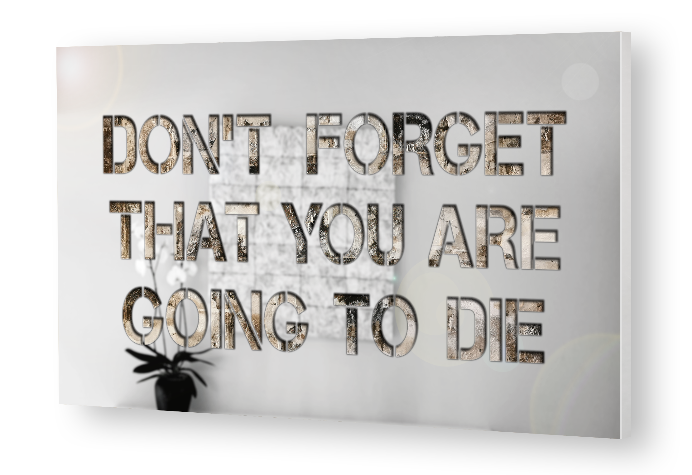 Don't Forget That You Are Going to Die