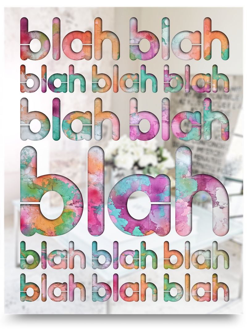 Blah Blah Blah