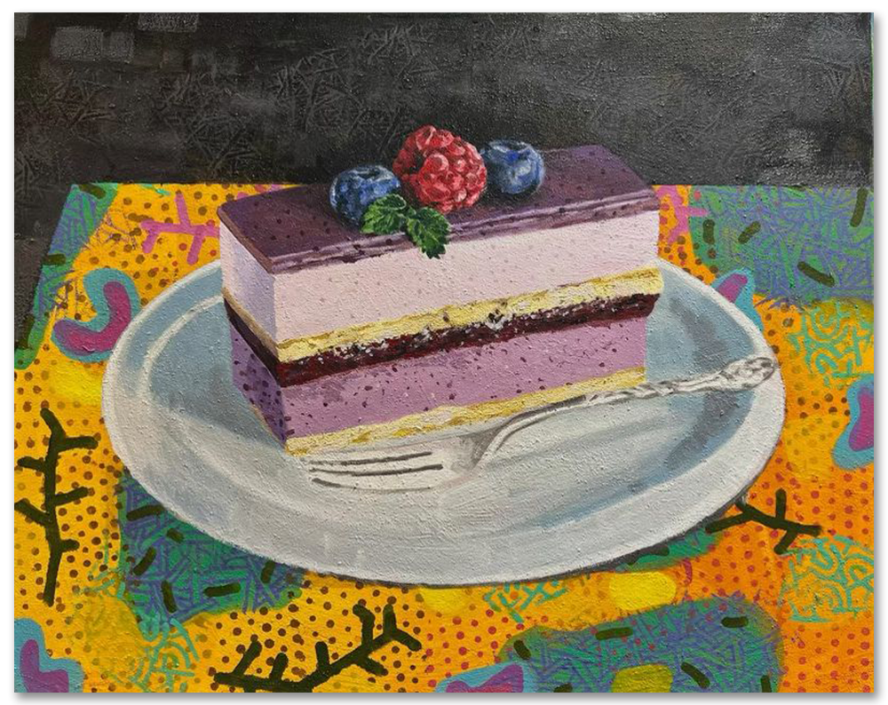 Cake with Fork