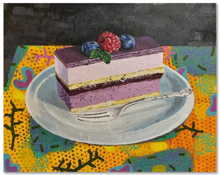 Cake with Fork
