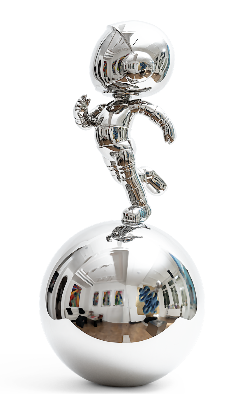 Astronaut Run on Ball