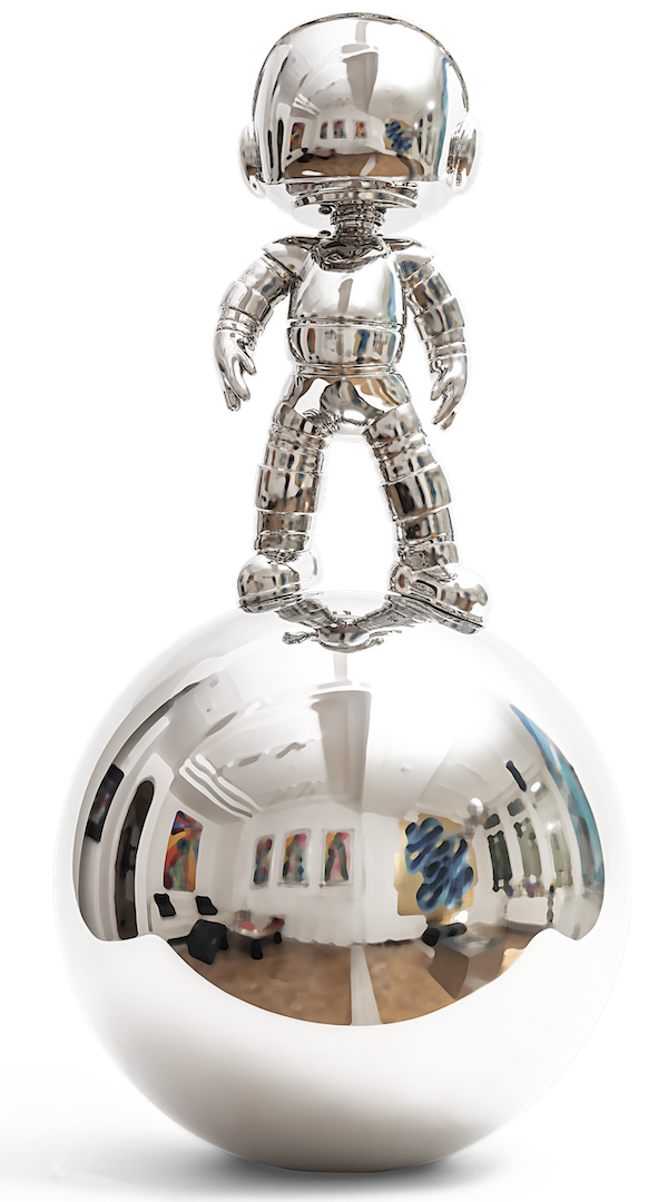 Astronaut Doudou sur Boule