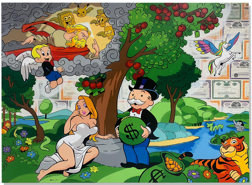 Monopoly and Richie Heavens Opening Garden
