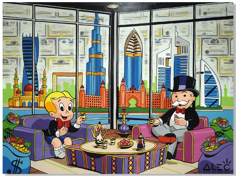 Monopoly and Richie Tea in Dubai Penthouse