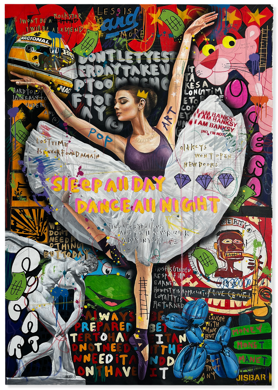 Sleep and Dance Ballerina
