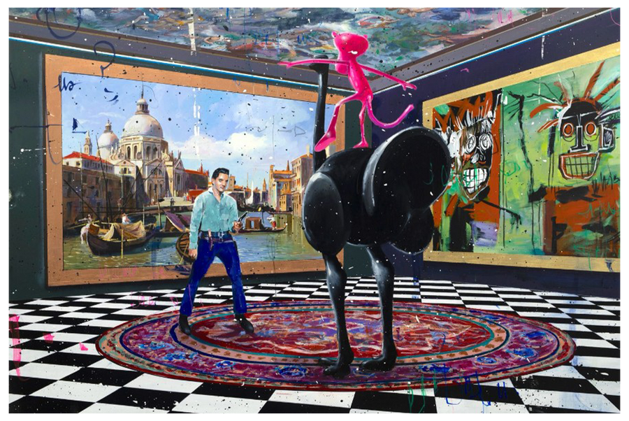 Elvis and the Panther