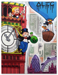 $ Team in London Hanging on Big Ben