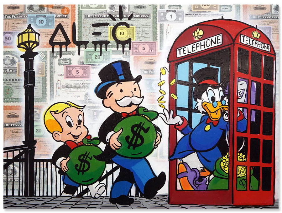$ Team in London Calling in Red Phone Booth