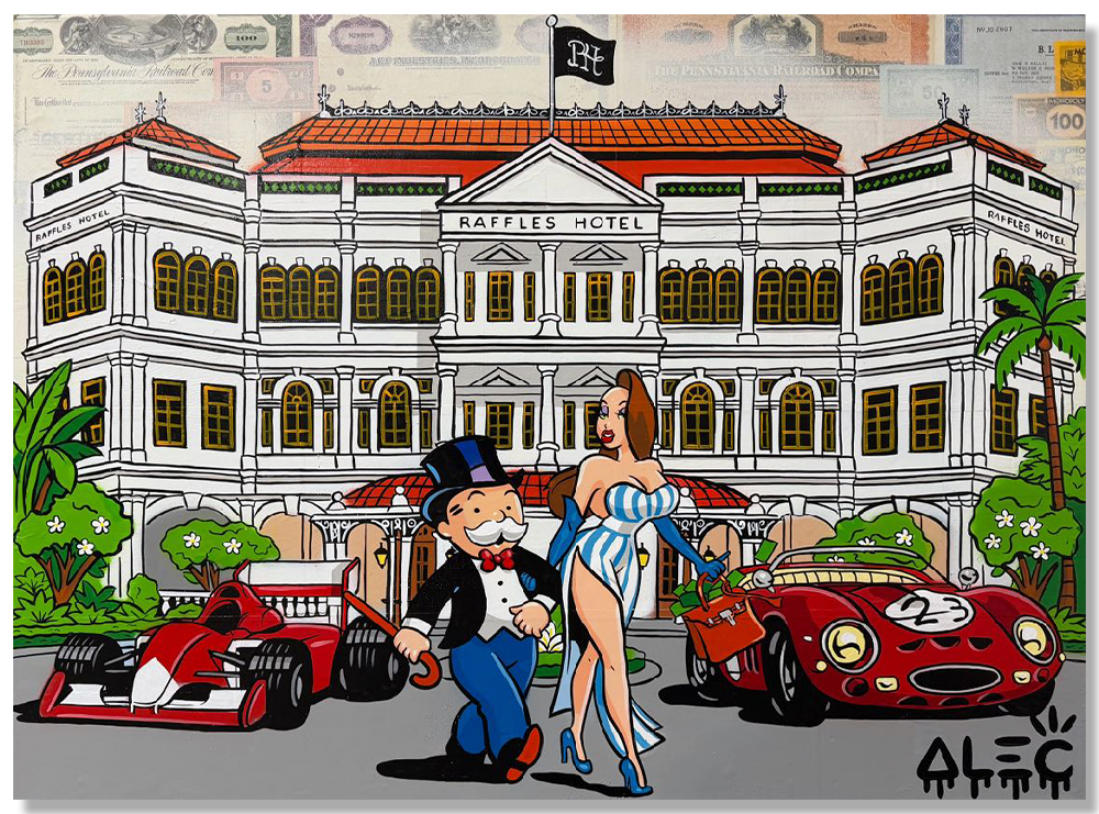 Monopoly and Girlfriend Walking to Race